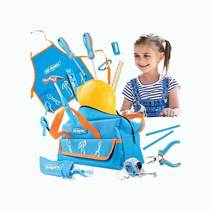 Product Image of the Hi-Spec 18-Piece Kids’ Tool Kit