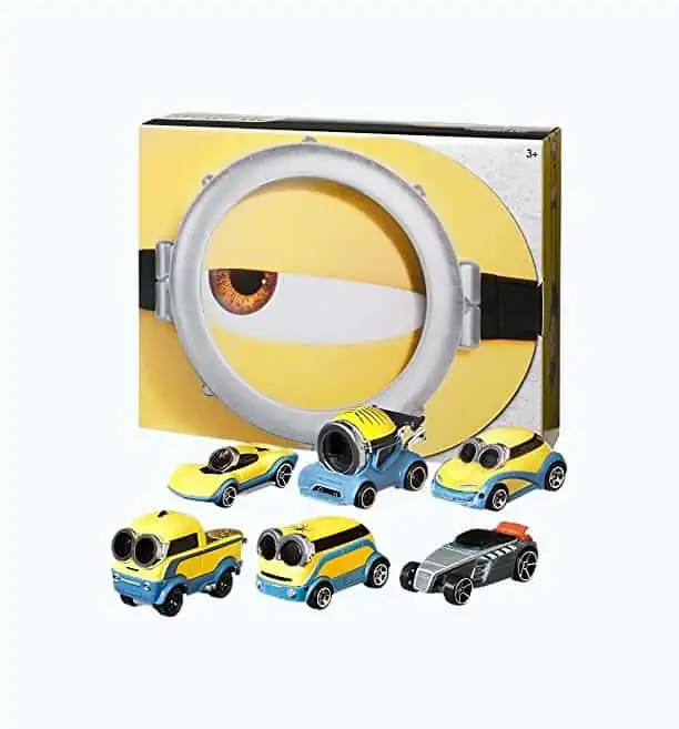 Product Image of the Hot Wheels Minions Bundle