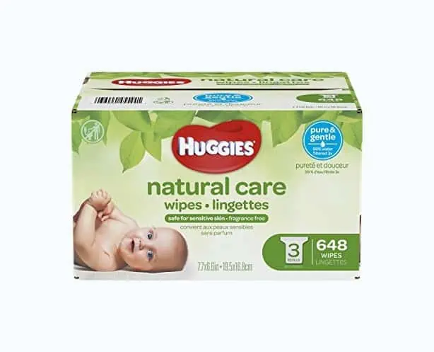Product Image of the Huggies Natural Unscented Baby Wipes