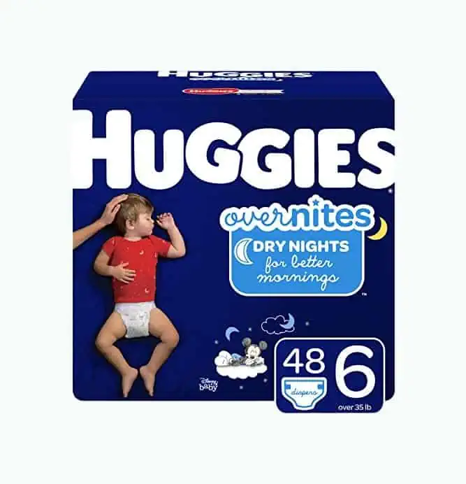 Product Image of the Huggies Overnites Nighttime Diapers, Size 6, 48 Ct