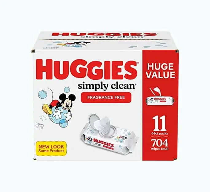 Product Image of the Huggies Simply Clean Unscented Baby Wipes