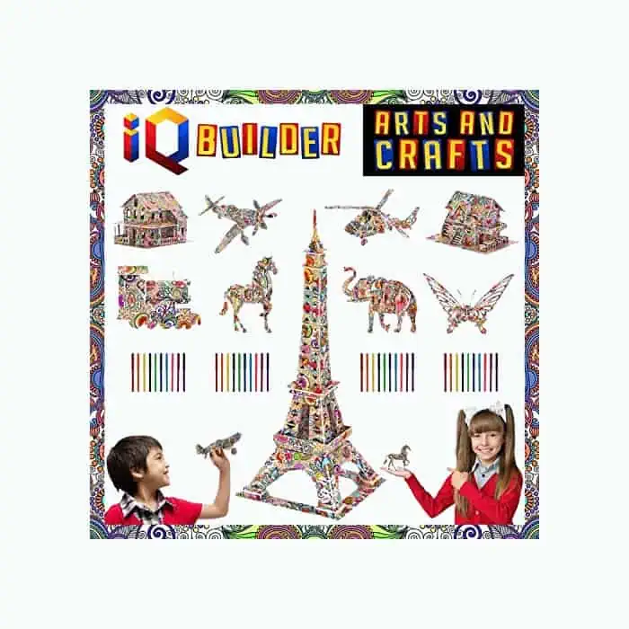 Product Image of the IQ Builder DIY Arts and Crafts Kit