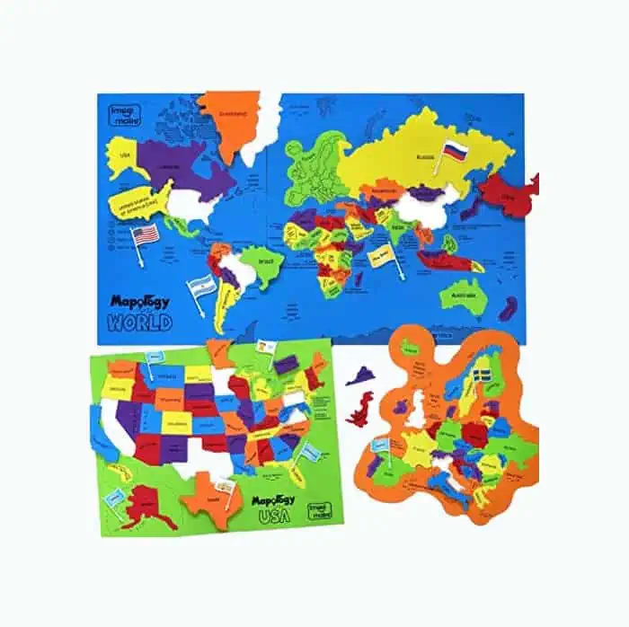 Product Image of the Imagimake: Mapology World