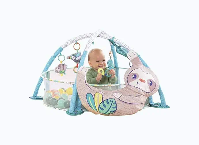 Product Image of the Infantino 4-in-1 Baby Gym & Ball Pit