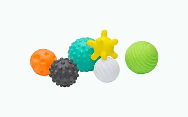 Product Image of the Infantino Textured Multi Ball Set