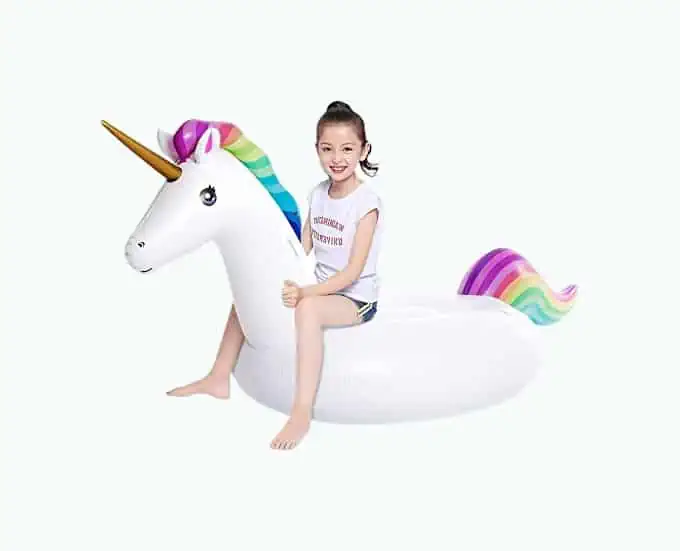 Product Image of the Inflatable Unicorn Pool Float