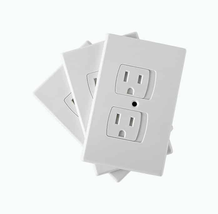 Product Image of the Jambini Self-Closing Baby Proof Outlet Covers Baby Proofing - An Alternative To...