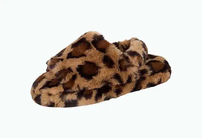 Product Image of the Jessica Simpson Girl’s Plush Faux Fur Slipper
