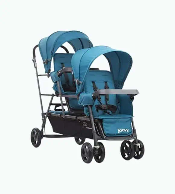 Sit and outlet stand triple stroller