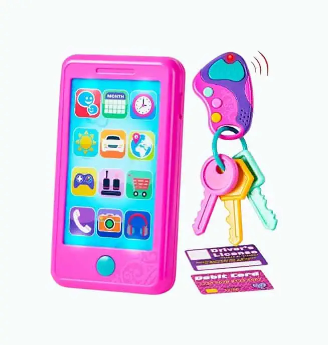 Toy phone that takes hot sale pictures