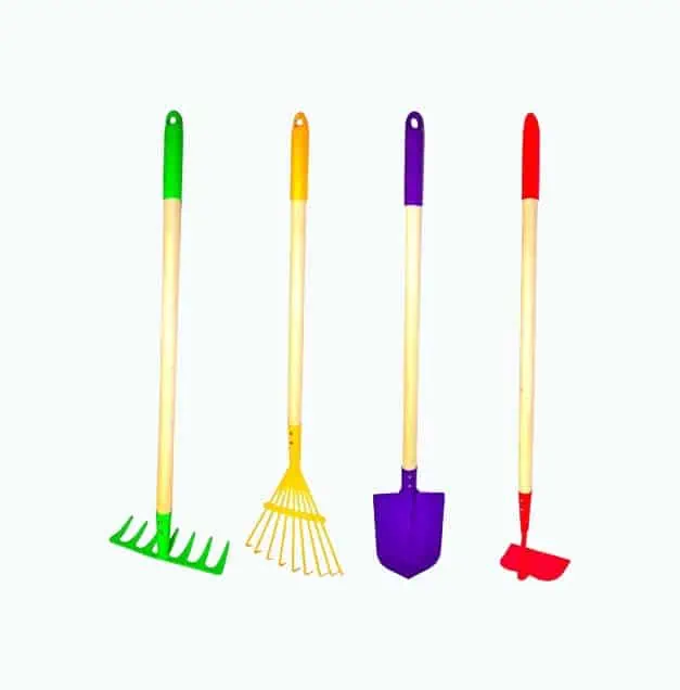 Product Image of the JustForKids Kids’ Garden Tool Set