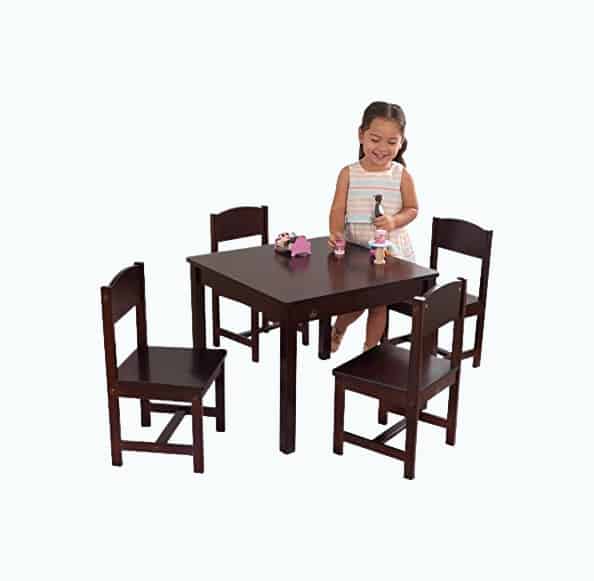 Product Image of the KidKraft Farmhouse Table & Chair Set