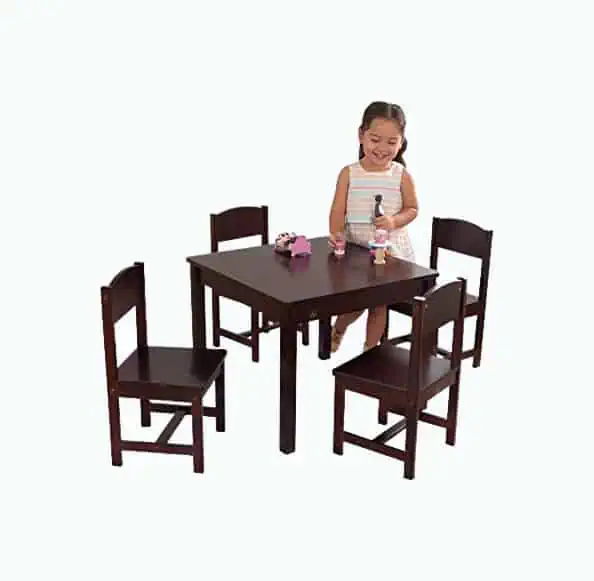 Product Image of the KidKraft Farmhouse Table and Chair Set