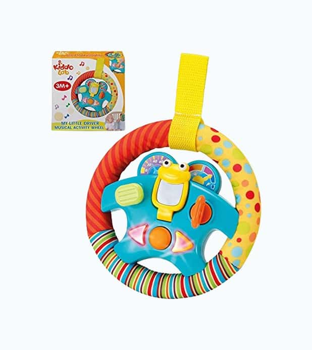 Product Image of the KiddoLab: My Little Driver Steering Wheel Toy