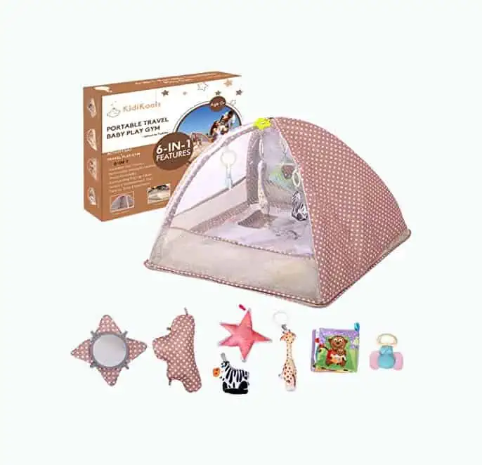 Product Image of the Kidikools 6-in-1 Foldable Travel Play Mat