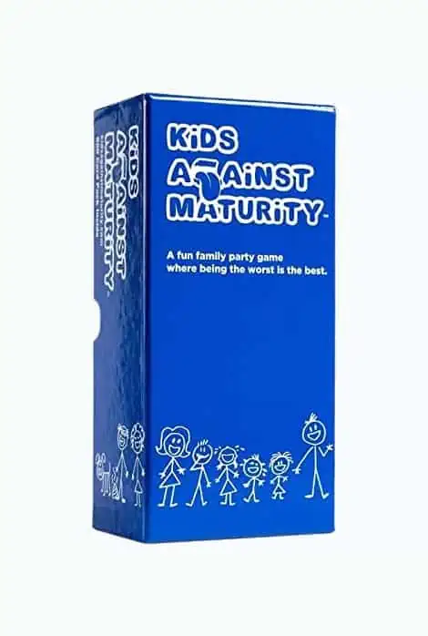 Product Image of the Kids Against Maturity: Card Game for Kids and Families, Super Fun Hilarious for...