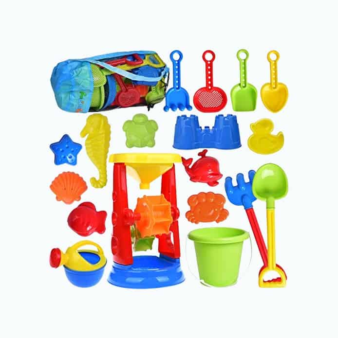 Product Image of the Kids Beach Sand Toy Set by Fun Little Toys