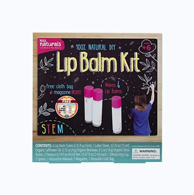 Product Image of the Kiss Naturals DIY Lip Balm Kit