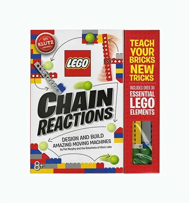 Product Image of the Klutz Lego Chain Reaction Craft Kit