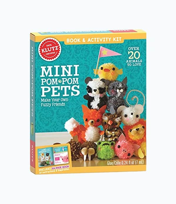 Klutz Jr. My Pom Pom Pet Shop Book & Craft Kit