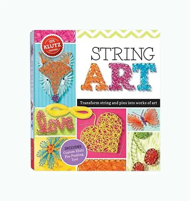 Product Image of the Klutz String Art Book Kit