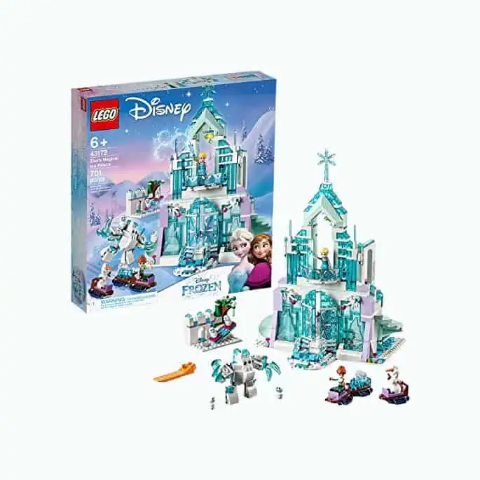 Product Image of the LEGO Princess Elsa's Magical Ice Palace