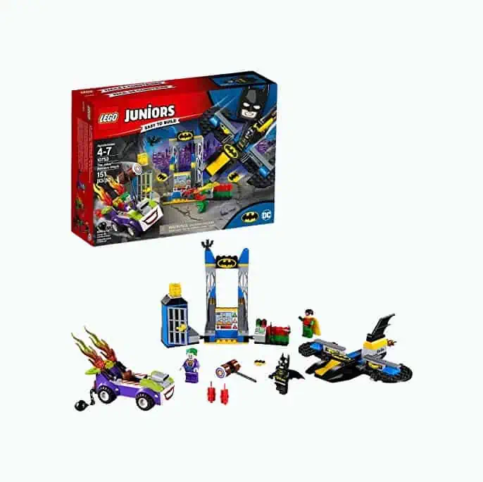 Product Image of the LEGO Juniors The Joker Batcave Attack