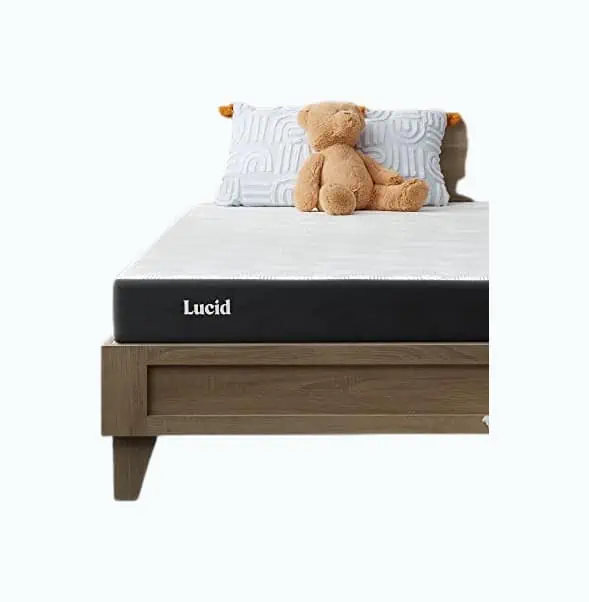 Product Image of the LUCID 5 Inch Hypoallergenic Memory Foam Mattress