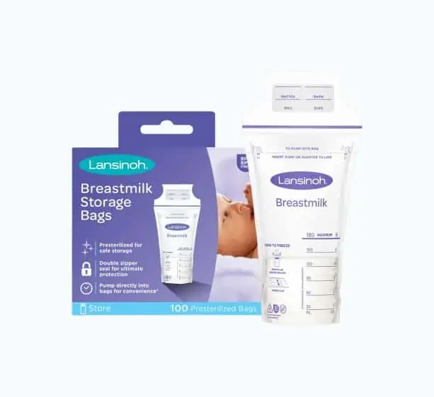 Product Image of the Lansinoh Breast Milk Storage Bags