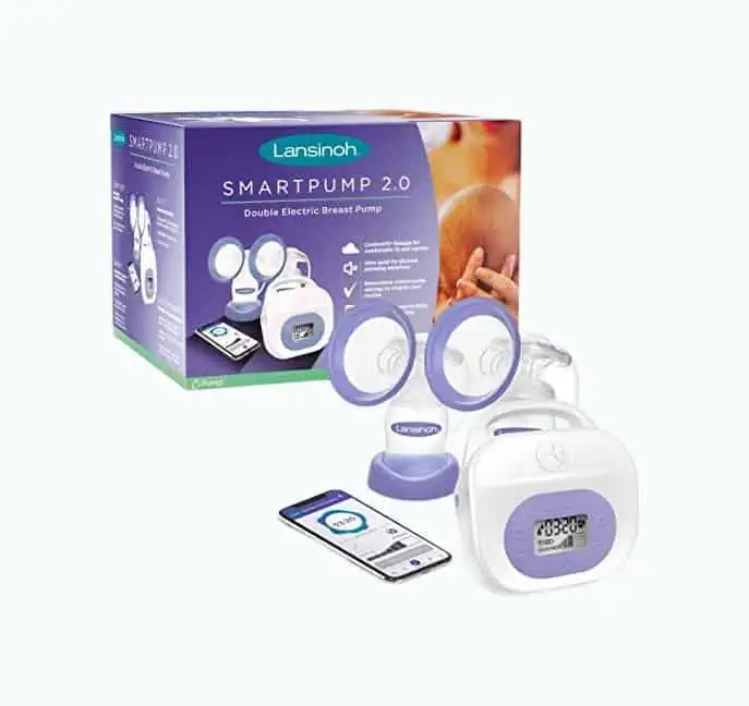 Product Image of the Lansinoh Smartpump2.0 Double Electric Breastpump for Breastfeeding Moms