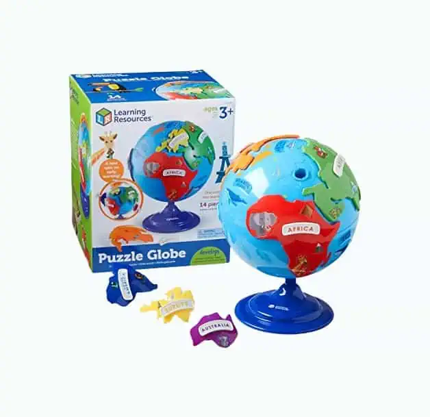 Product Image of the Learning Resources Kids’ Puzzle Globe