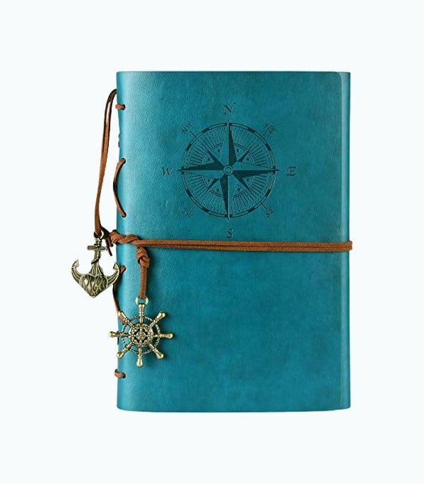 Product Image of the Leather Writing Journal Notebook