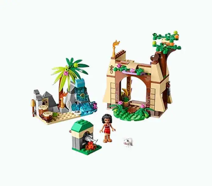 Product Image of the Lego Disney Moana Island Set