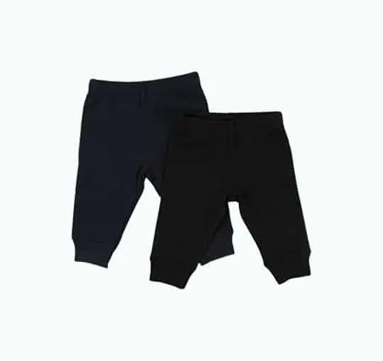 Product Image of the Leveret Solid Baby Crawling Pants