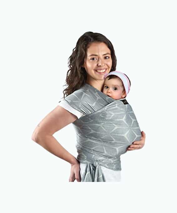 Product Image of the Lightweight Baby Wrap - Natural and Breathable Babywearing Carrier Sling for...