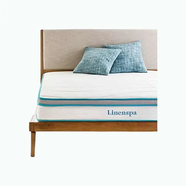 Product Image of the Linenspa 8-Inch Hybrid Mattress