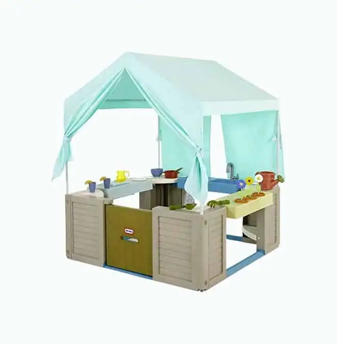 Product Image of the Little Tikes Backyard Bungalow House