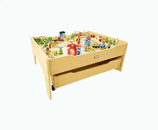 Product Image of the Little Tikes Wooden Set