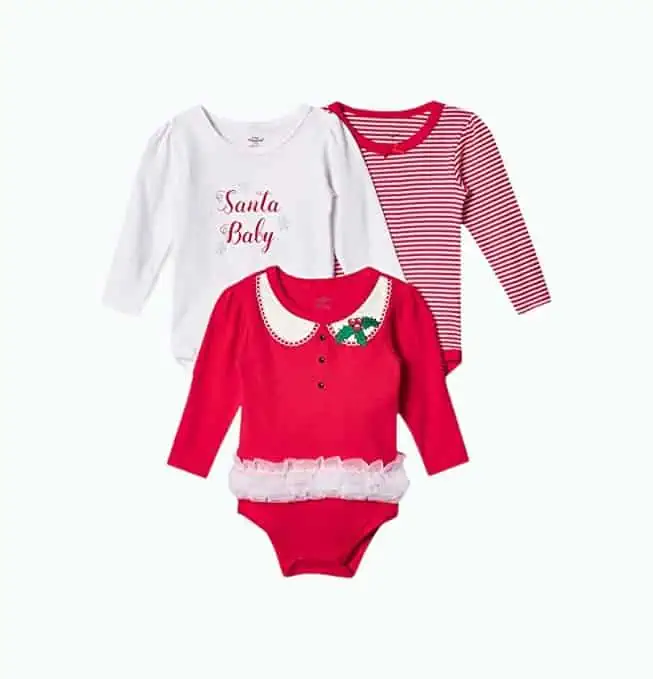 Product Image of the Little Treasure Baby Cotton Bodysuits