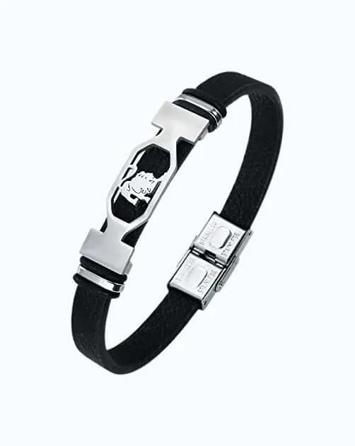 Product Image of the Liujun Zodiac Stainless Steel Mens Bracelet