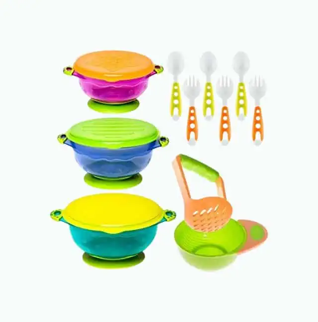 Product Image of the Lullababy Stackable Suction Bowls