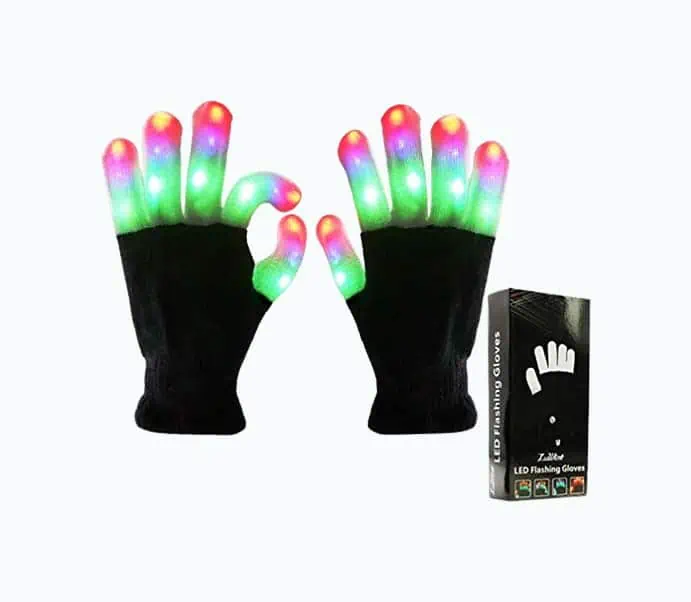 Product Image of the Luwint LED Flashing Gloves
