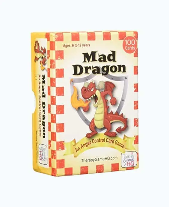 Product Image of the Mad Dragon Anger Control Card Game