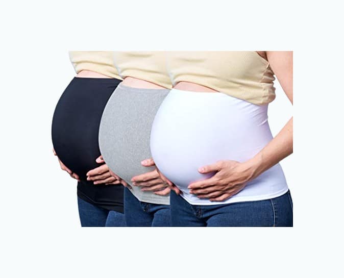 Pregnancy Belly Band - Black - Le Capucin