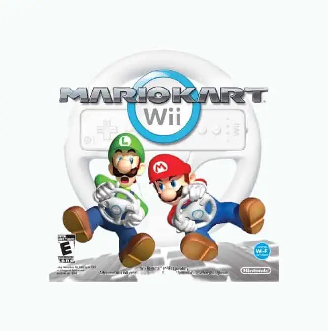 Product Image of the Mario Kart Wii with Wii Wheel