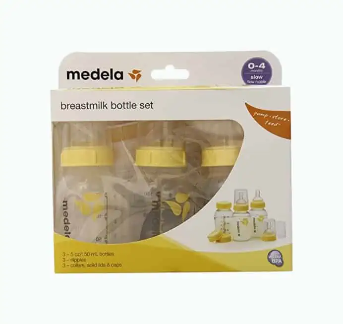 Product Image of the Medela Breastmilk Bottle Set - 5 oz - 3 ct