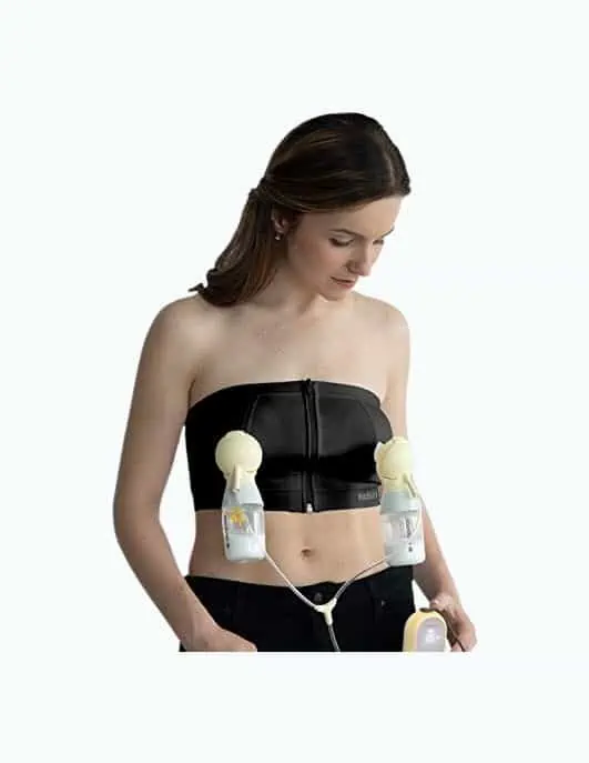 Medela Hands Free Pumping Bustier, Easy Expressing Pumping Bra