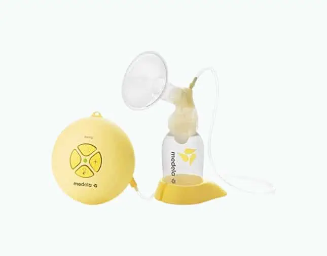Product Image of the Medela, Swing, Single Electric Breast Pump, Compact and Lightweight Motor,...
