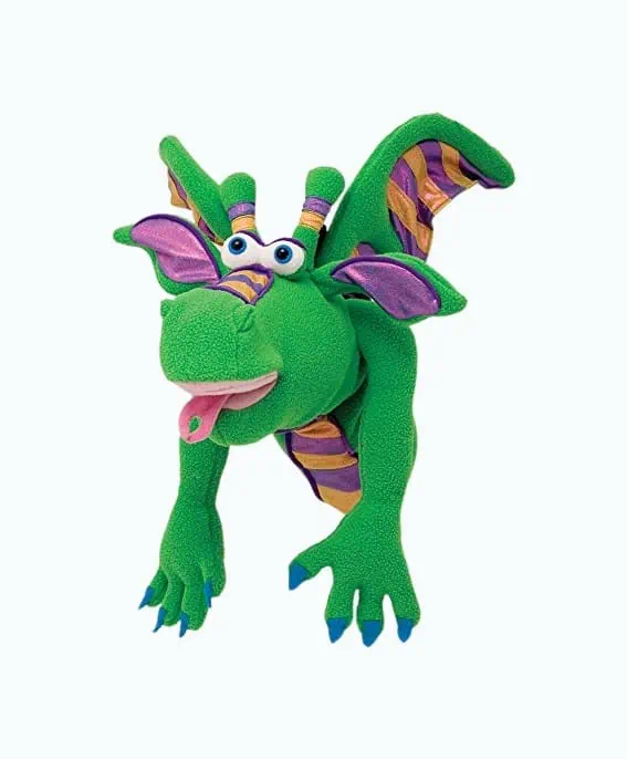 Product Image of the Melissa & Doug Smoulder the Dragon Puppet