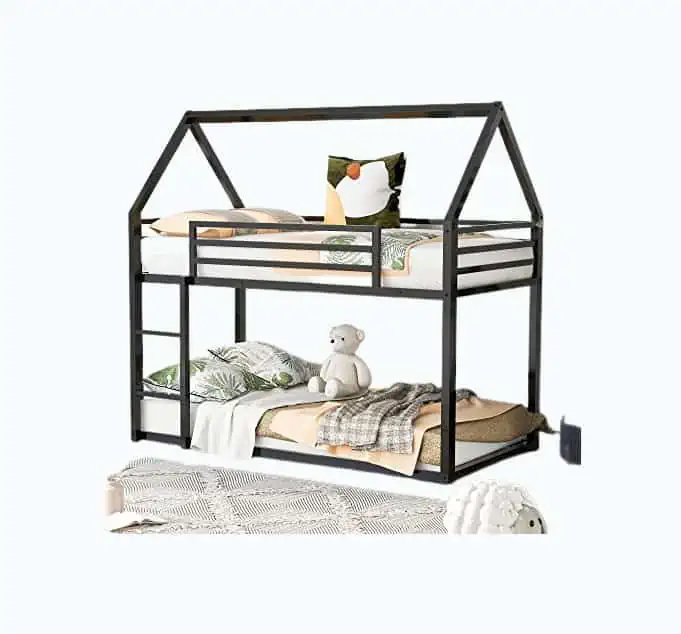 Product Image of the Merax Twin Over Twin Bunk Beds